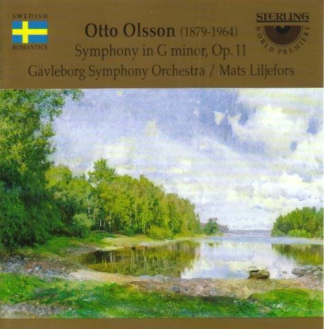 Cover for Olsson / Liljefors / Gavleborg Symphony Orchestra · Symphony in G Minor (CD) (1996)