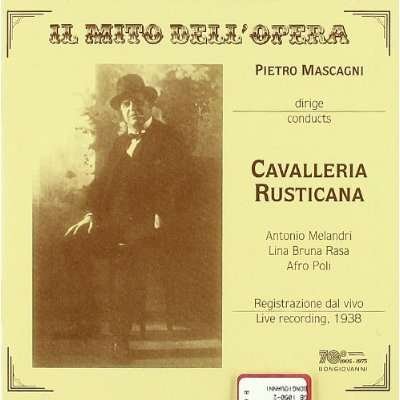 Cover for Mascagni / Melandri / Rasa · Cavalleria Rusticana (CD) (1994)