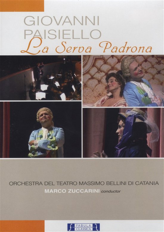 Cover for G. Paisiello · La Serva Padrone (DVD) (2019)