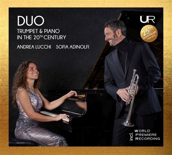 Cover for Bernstein / Bozza / Enescu / Adinolfi · Duo - Trumpet &amp; Piano in the 20th Century (CD) (2023)