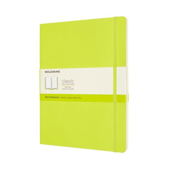 Moleskine Extra Large Plain Softcover Notebook: Lemon Green - Moleskin - Livros - MOLESKINE - 8056420851021 - 20 de fevereiro de 2020