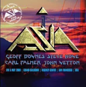 Cover for Asia · Live in San Francisco 2008 (CD) (2014)