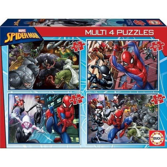 Cover for Educa · 50-80-100-150 Pcs - Ultimate Spider-man Puzzle (80-18102) (Toys)