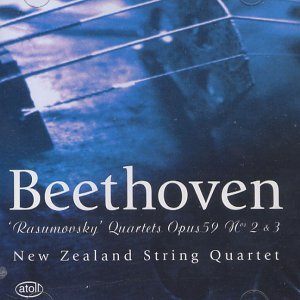 Cover for New Zealand String Quartet · Streichquartette op.59 1+2 *s* (CD) (2014)