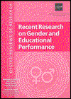 Cover for Madeleine Arnot · Recent Research on Gender and Educational Performance - OFSTED reviews of research (Paperback Book) (1998)