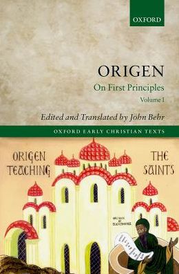 Cover for Origen: on First Principles - Oxford Early Christian Texts (Bokset) (2017)