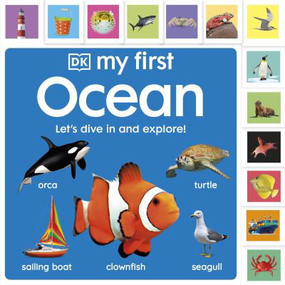 Cover for Dk · My First Ocean: Let’s Dive In and Explore! - My First Tabbed Board Book (Kartonbuch) (2025)