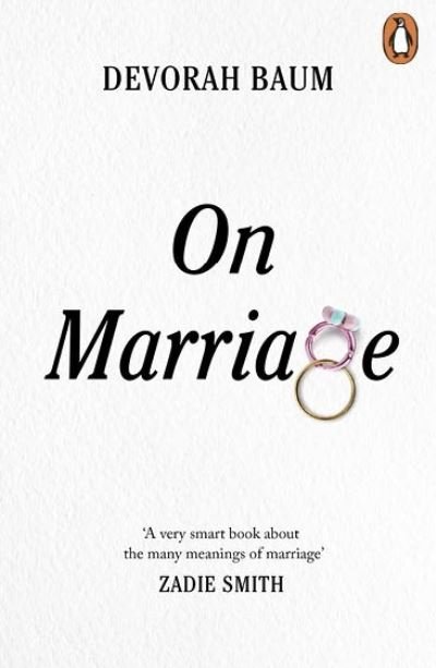 Cover for Devorah Baum · On Marriage (Pocketbok) (2024)