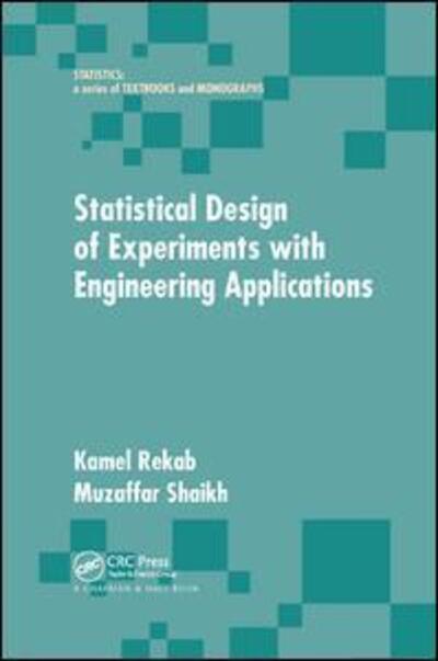 Cover for Kamel Rekab · Statistical Design of Experiments with Engineering Applications (Paperback Book) (2019)