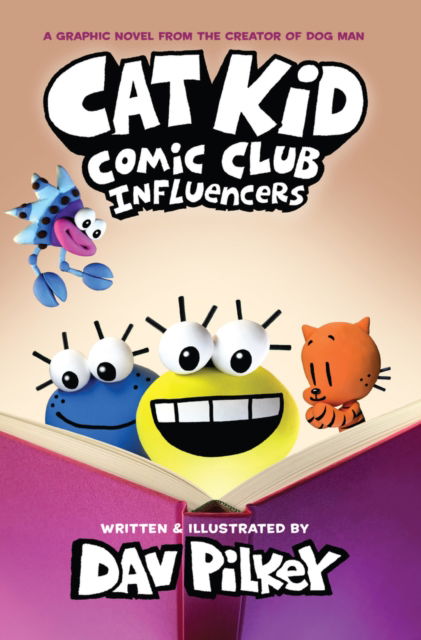 Cover for Dav Pilkey · Cat Kid Comic Club 5: Influencers (PB) - Cat Kid Comic Club (Taschenbuch) (2024)