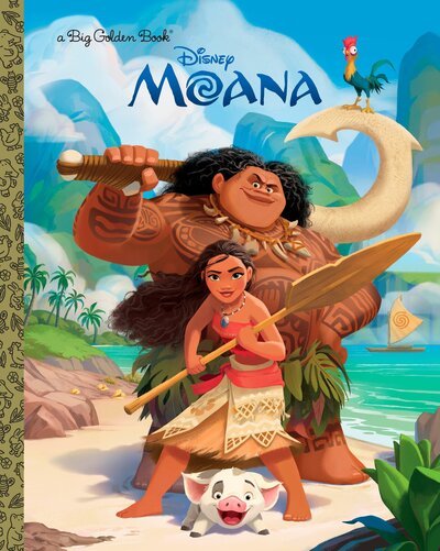 Moana Big Golden Book (Disney Moana) - RH Disney - Bøker - Random House Children's Books - 9780736436021 - 4. oktober 2016