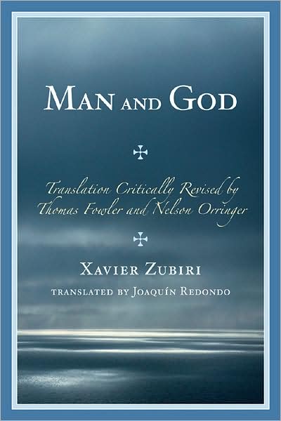 Cover for Xavier Zubiri · Man and God (Paperback Book) (2009)