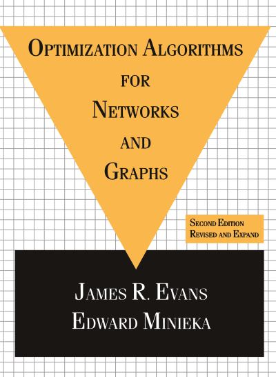 Cover for James Evans · Optimization Algorithms for Networks and Graphs (Hardcover Book) (1992)