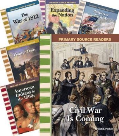 Cover for Teacher Created Materials · America in the 1800s 8-Book Set (Paperback Book) (2014)