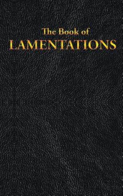 Cover for King James · LAMENTATIONS The Book of (Innbunden bok) (2019)