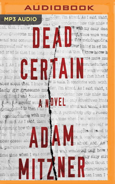 Cover for Adam Mitzner · Dead Certain (MP3-CD) (2017)