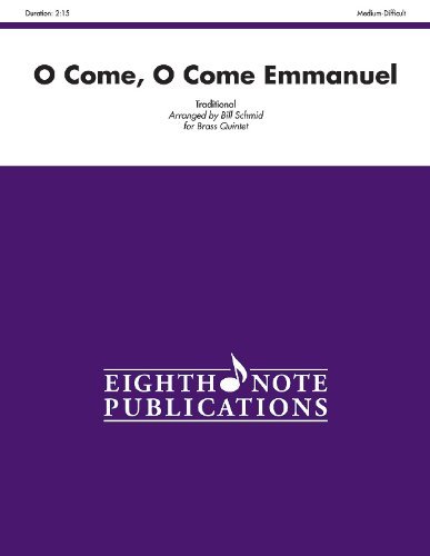 Cover for Alfred Publishing Staff · O Come, O Come Emmanuel (Score &amp; Parts) (Eighth Note Publications) (Paperback Book) (2012)