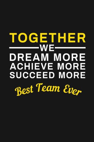 Cover for Rainbowpen Publishing · Best Team Ever (Paperback Book) (2019)