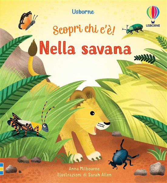 Cover for Anna Milbourne · Nella Savana. Scopri Chi C'e! Ediz. A Colori (DVD)