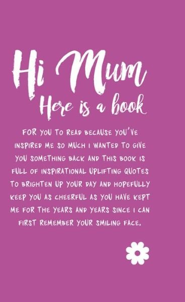 Cover for Alison Rattle · Hi Mum (Innbunden bok) (2018)
