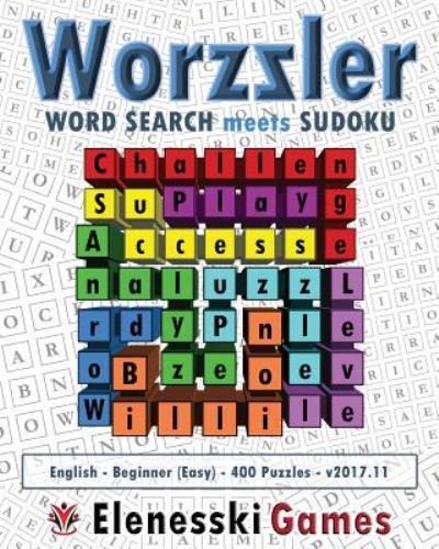 Cover for Elenesski Games · Worzzler (English, Beginner, 400 Puzzles) 2017.11 (Paperback Book) (2017)