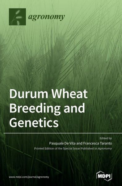 Cover for Pasquale de Vita · Durum Wheat Breeding and Genetics (Hardcover Book) (2020)