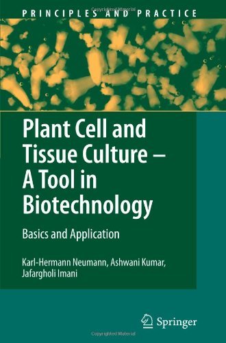 Cover for Karl-hermann Neumann · Plant Cell and Tissue Culture - a Tool in Biotechnology: Basics and Application - Principles and Practice (Pocketbok) [Softcover Reprint of Hardcover 1st Ed. 2009 edition] (2010)