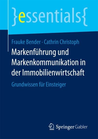 Cover for Bender · Markenführung und Markenkommunik (Book) (2017)