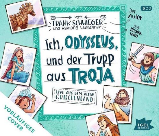 Cover for Frank Schwieger · Ich,odysseus,und Der Trupp Aus Troja (CD) (2021)