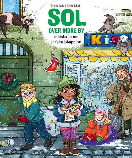 Cover for Sophie Souid · Sol over indre by: Sol over indre by og historien om en fødselsdagsgave (Bound Book) [1.º edición] (2024)