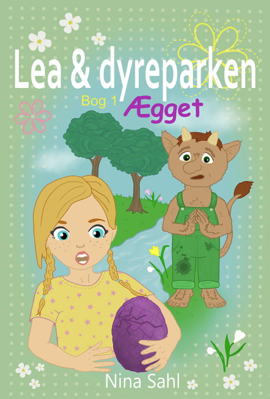 Cover for Nina Sahl · Lea og dyreparken – bog 1  ÆGGET (Innbunden bok) [1. utgave] (2023)