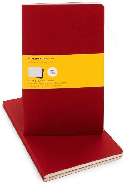 Cover for Moleskin · Moleskine Cahier Journals Lg Squ Cranberry Red (Stationery)