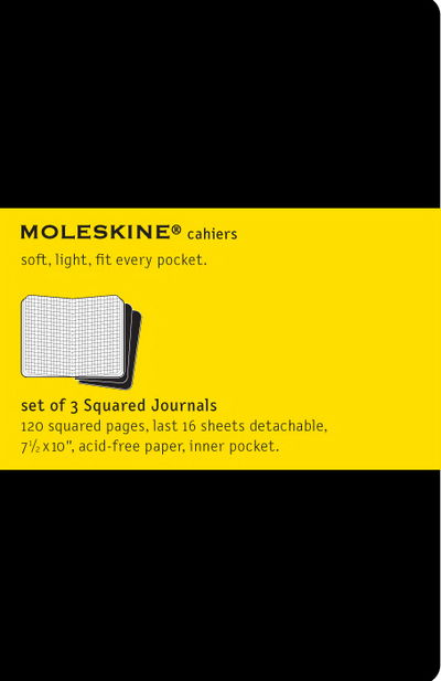 Cover for Moleskine · Moleskine Squared Cahier XL (Moleskine Squared Cahier Xl - Kraft Cover (3 Set) Extra Large) - Moleskine Cahier (Büchersatz) [Jou edition] (2004)