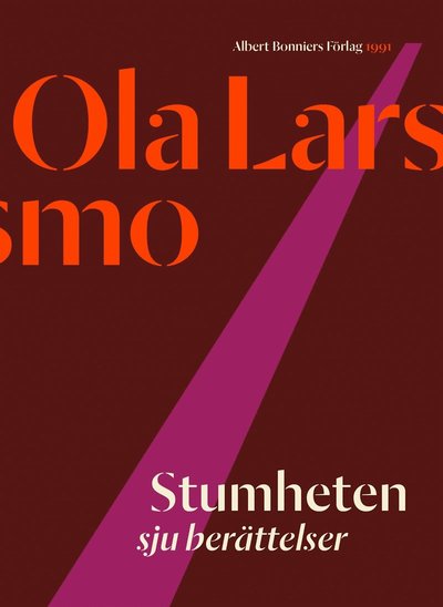 Cover for Ola Larsmo · Stumheten : sju berättelser (ePUB) (2015)