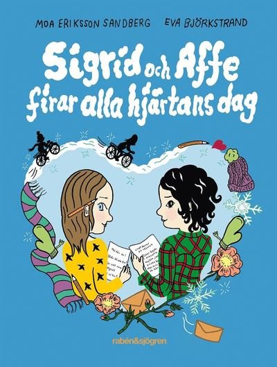 Cover for Moa Eriksson Sandberg · Sigrid och Affe: Sigrid och Affe firar alla hjärtans dag (Inbunden Bok) (2018)