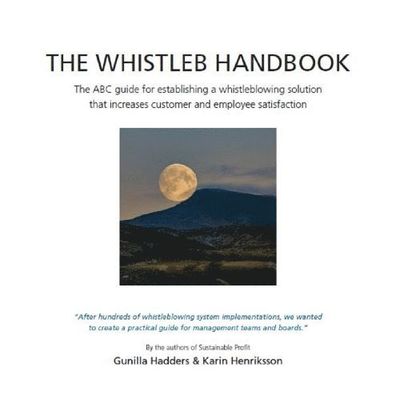 Cover for Karin Henriksson · The WhistleB Handbook (Book) (2020)