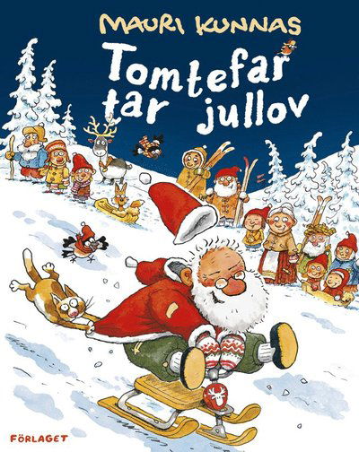 Cover for Mauri Kunnas · Tomtefar tar jullov (Landkarten) (2021)