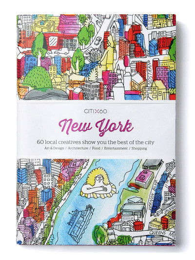 Cover for CITIx60 City Guides - New York: 60 local creatives bring you the best of the city - CITIx60 (Paperback Book) [New edition] (2018)