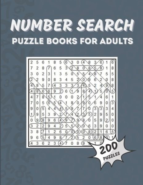 Number Search Puzzle Book for Adults: 200 Fun and Challenging Number Search Puzzles - Da Gabb Ad - Books - Independently Published - 9798570491021 - November 23, 2020