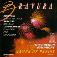 Cover for Respighi / Strauss / De Priest / Oregon Symphony · Bravura (CD) (1992)