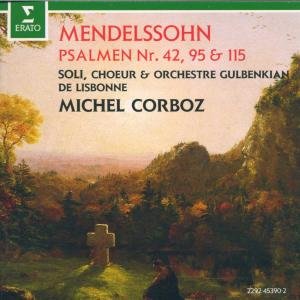 Mendelssohn:psalms 42 - Corboz - Musikk - ERATO - 0022924539022 - 1. mars 1993