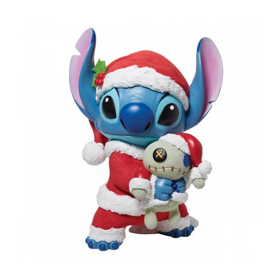 Disney Santa Stitch with Scrumps Showcase Collection Figure - Disney - Produtos - ENESCO - 0028399319022 - 21 de setembro de 2022
