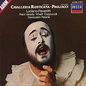 Cover for Mascagni / Leoncavallo / Pavarotti / Varady · Cavalleria Rusticana / Pagliacci (CD) (1990)