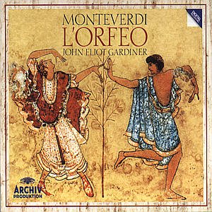 Cover for C. Monteverdi · L'orfeo (complete) (CD) (1987)