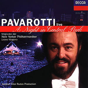 In Central Park - Luciano Pavarotti - Musiikki - POLYGRAM - 0028944445022 - torstai 10. heinäkuuta 2003