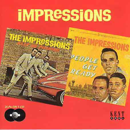 Cover for Impressions · Keep On Pushing / People Get Ready (CD) (1996)