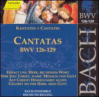 Sacred Cantatas Bwv 126-129 - Bach / Gachinger Kantorei / Rilling - Musiikki - HAE - 0040888204022 - tiistai 27. kesäkuuta 2000