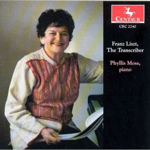 Cover for Franz / Moss / Paganini / Schubert / Verdi / Liszt · Transcriber (CD) (1996)