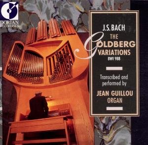 Cover for Bach / Guillou · Goldberg Variations (CD) (1993)