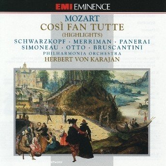 Mozart: Cosi Fan Tutte - Herbert Von Karajan - Music - EMI - 0077776480022 - August 27, 2004